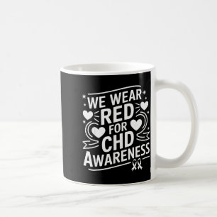 Mug Nous Portons Du Rouge Pour La Sensibilisation Des