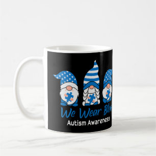 Mug Nous Portons La Sensibilisation sur l'autisme Bleu