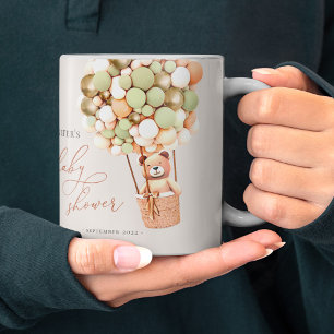 Mug Nous pouvons à peine attendre ! Baby Shower Vert O