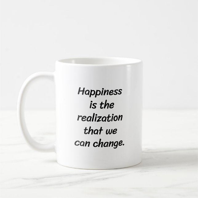 Mug Nous pouvons changer de bouchon (Gauche)