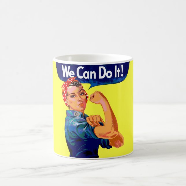 Mug Nous Pouvons Le Faire - Motivation Pop Art (Centre)