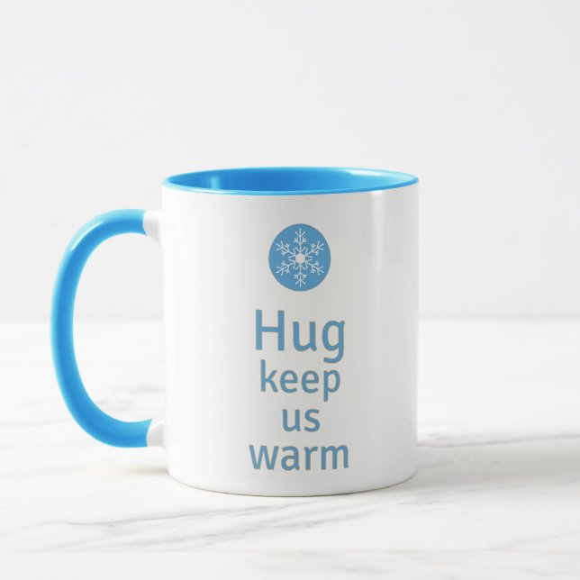 Mug Nous serrer au chaud (Gauche)