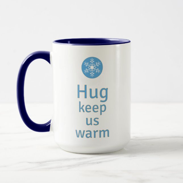 Mug Nous serrer au chaud (Gauche)