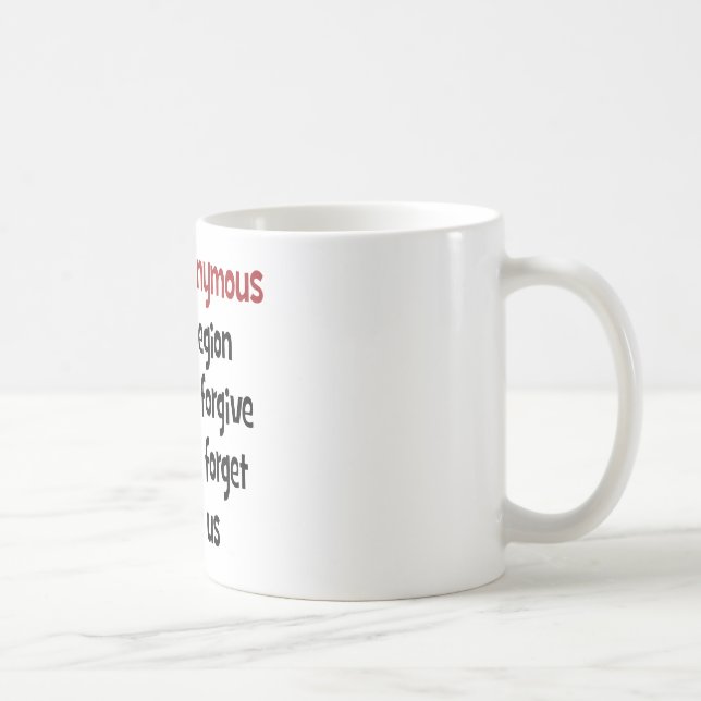 Mug Nous sommes anonymes (Droite)