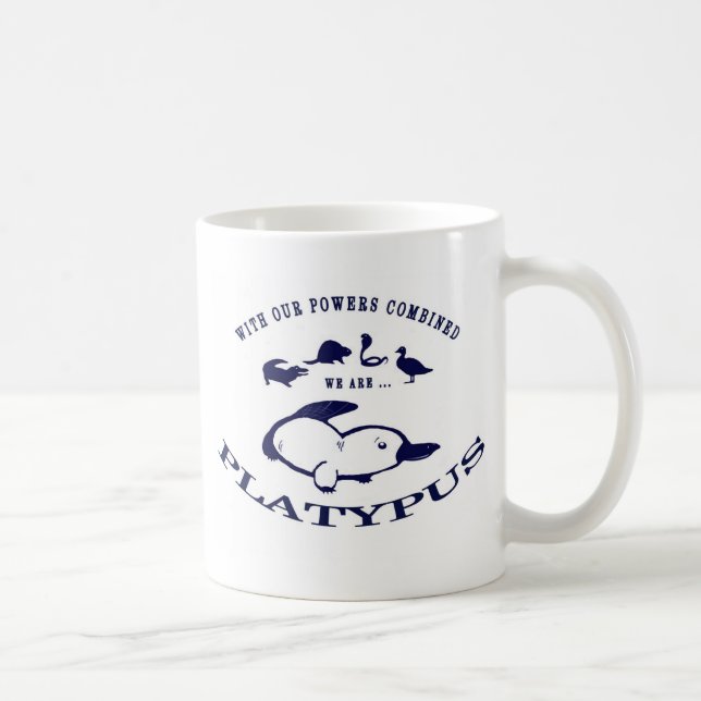 Mug Nous sommes des ornithorynques (Droite)