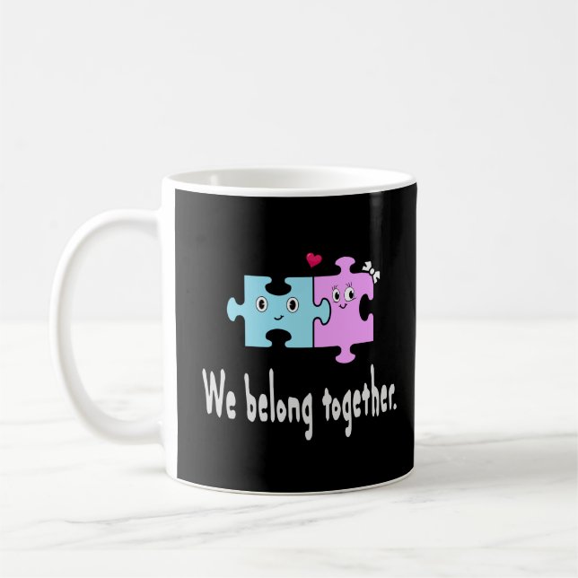 Mug Nous sommes faits l'un pour l'autre (Gauche)