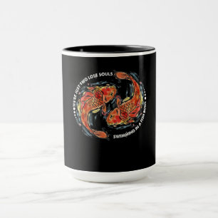 Mug Nous sommes juste deux âmes perdues nageant dans