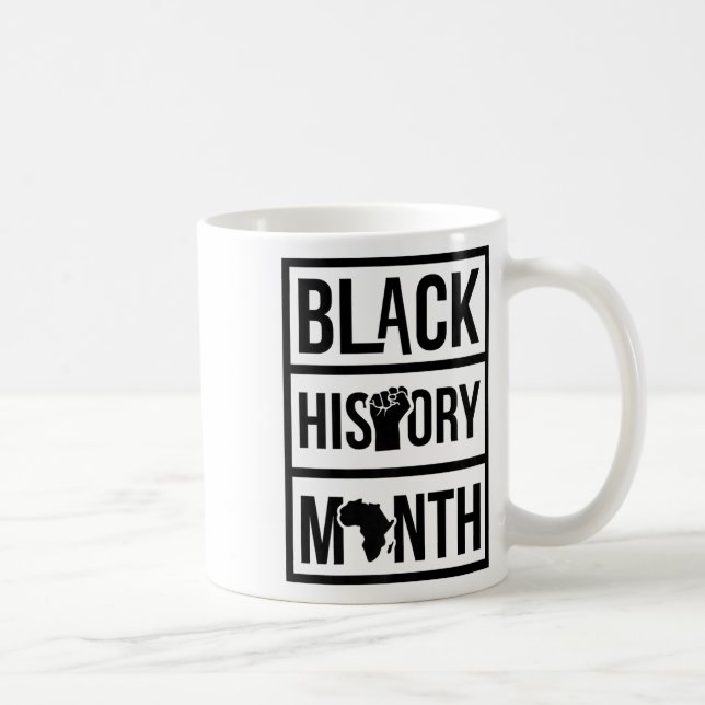 Mug Nous Sommes Noirs Histoire Africaine Américaine Me (Droite)