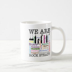 Mug Nous sommes Rock Steady Femmes Boxing Word Art