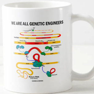 Mug Nous Sommes Tous Génétiques Ingénieurs (épissage A
