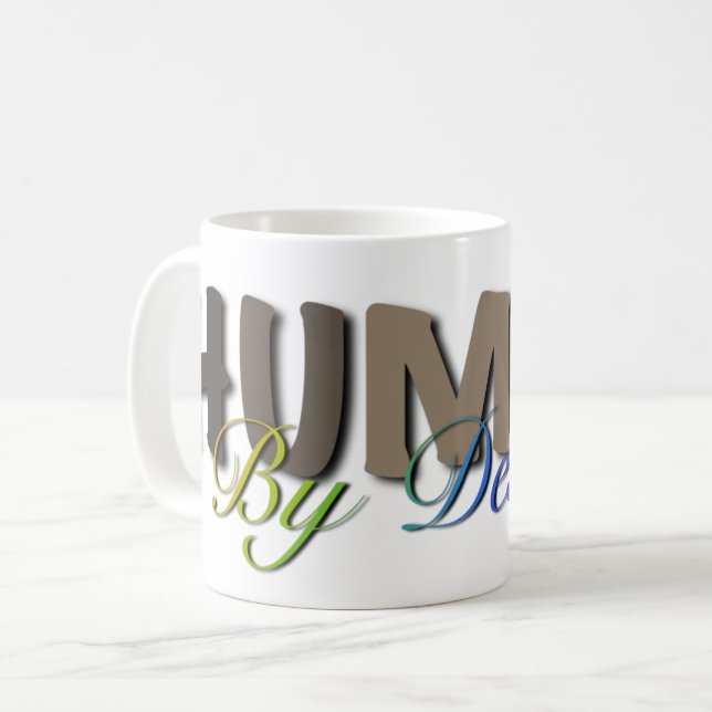 Mug Nous sommes tous humains (Devant gauche)