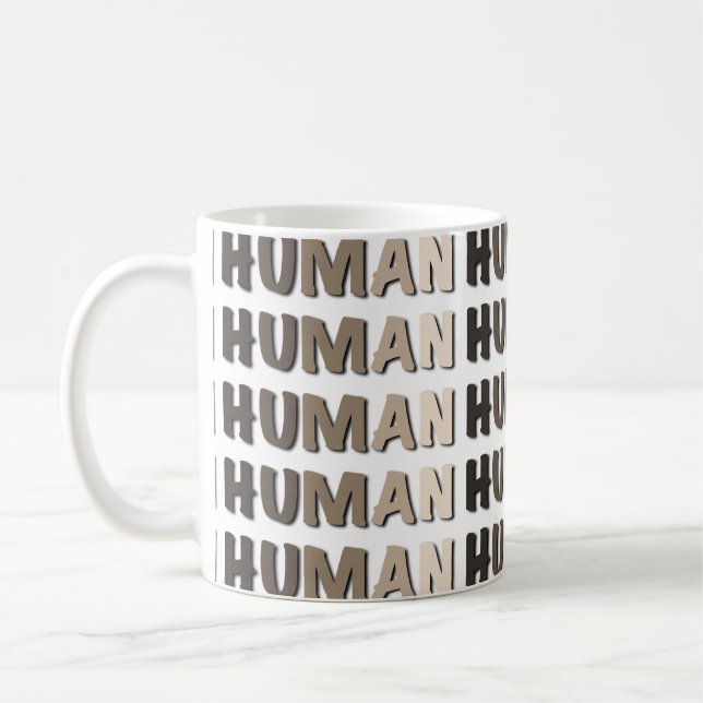 Mug Nous sommes tous humains (Gauche)