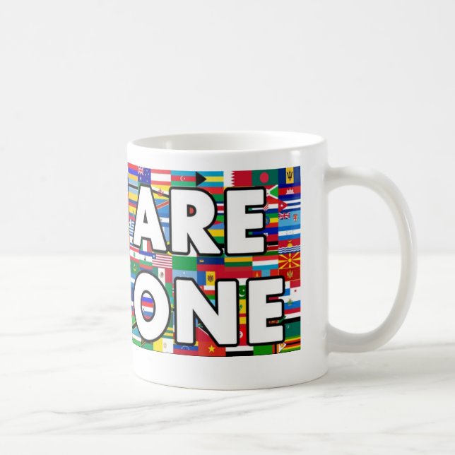 Mug Nous Sommes Tous Un 017 (Droite)