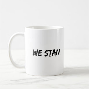 Mug NOUS STAN Cool Drôle Typo Black Writing