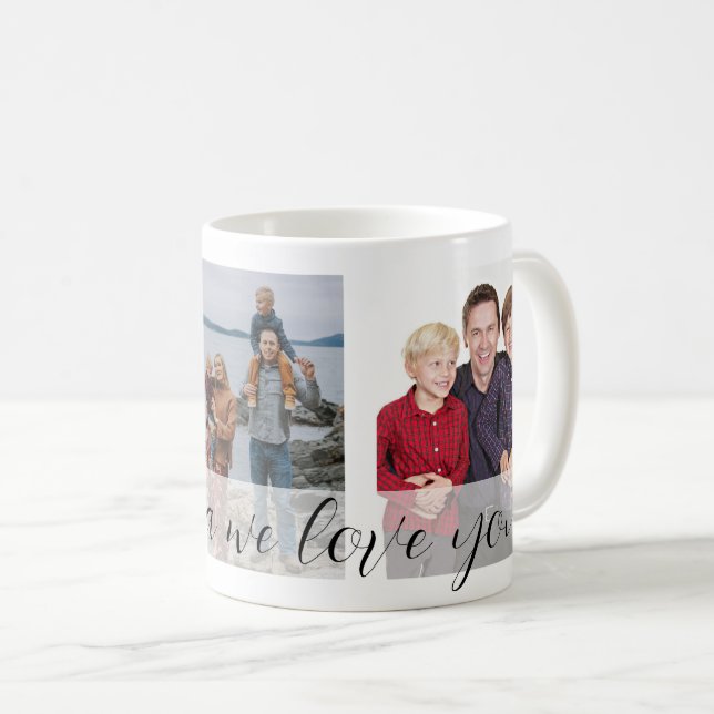 Mug Nous t'aimons grand-mère (Devant droit)
