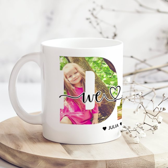 Mug Nous t'aimons papa ajoute photo et nom (Créateur téléchargé)