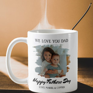 Mug Nous t'aimons papa Fête des pères Photo