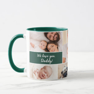 Mug Nous t'aimons Papa ! Photo de la première fête des