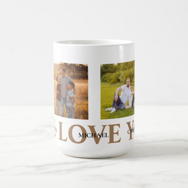 Mug Nous t'aimons Photo (Centre)