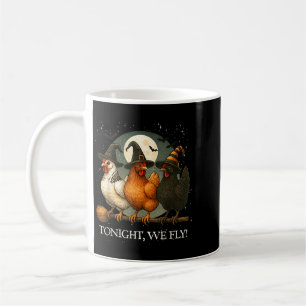 Mug Nous volons drôle de poulet Saison épouvantable Fe