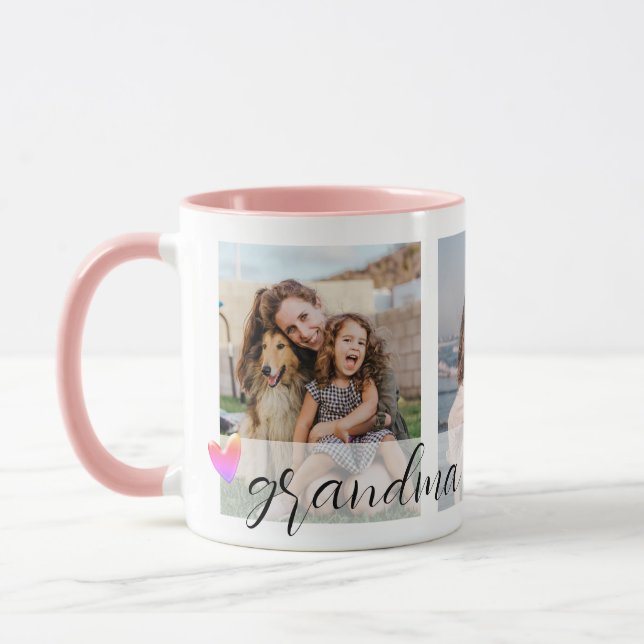 Mug Nous Vous Aimons Grand-mère Fête des Mères (Gauche)