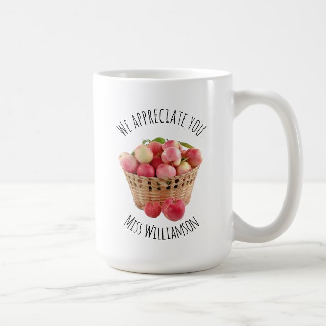 Mug NOUS VOUS APPRÉCIONS | Appréciation de l'enseignan (Droite)