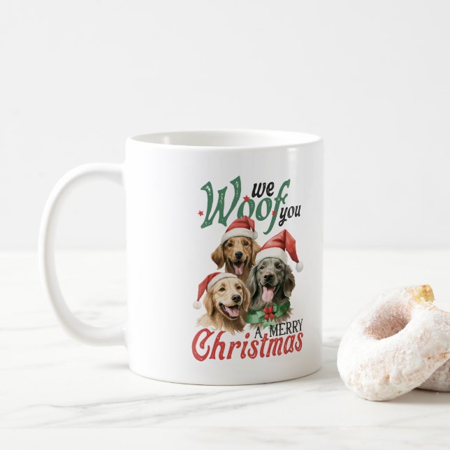 Mug Nous Vous Avons Fait Mal Une Jolie Typographie Vin (Avec donut)