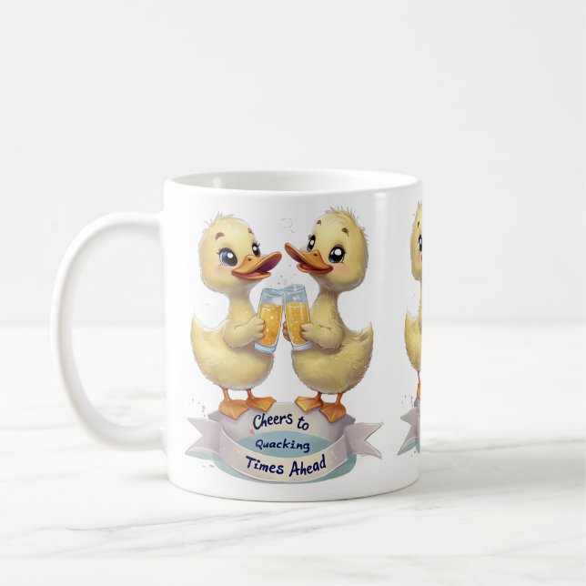 Mug Nous vous encourageons à attendre les délais (Gauche)