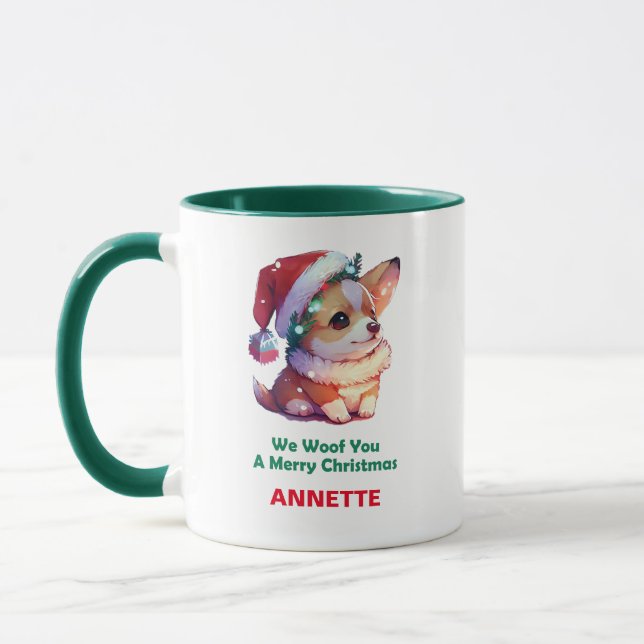 Mug Nous vous souhaitons un Joyeux Noël (Gauche)