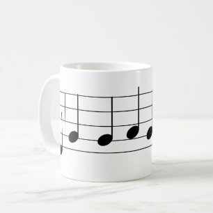 Mug Nous vous souhaitons un Joyeux Noël Note de musiqu
