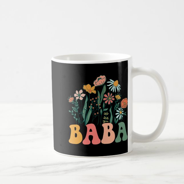 Mug Nouveau Baba Wildflower Premier Anniversaire &amp; (Droite)