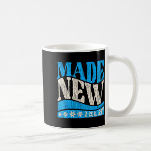 Mug Nouveau baptême chrétien 2 Cor 5_17 Garçon baptisé