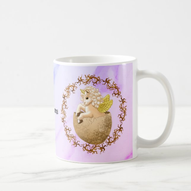 Mug Nouveau bébé licorne (Droite)