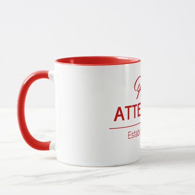 Mug Nouveau cadeau personnalisé aux agents de bord (Gauche)