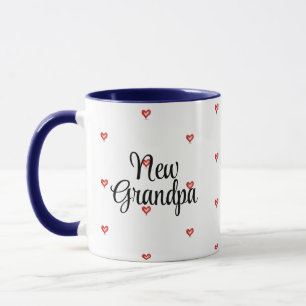 Mug Nouveau cadeau pour grand-père, Nous t'aimons papi