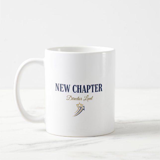 Mug Nouveau chapitre - Niveau Directeur (Gauche)