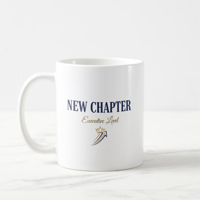 Mug Nouveau Chapitre Niveau Exécutif (Gauche)
