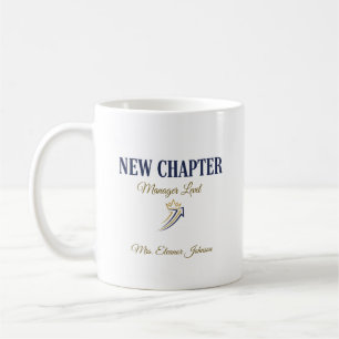 Mug Nouveau chapitre personnalisé de niveau exécutif