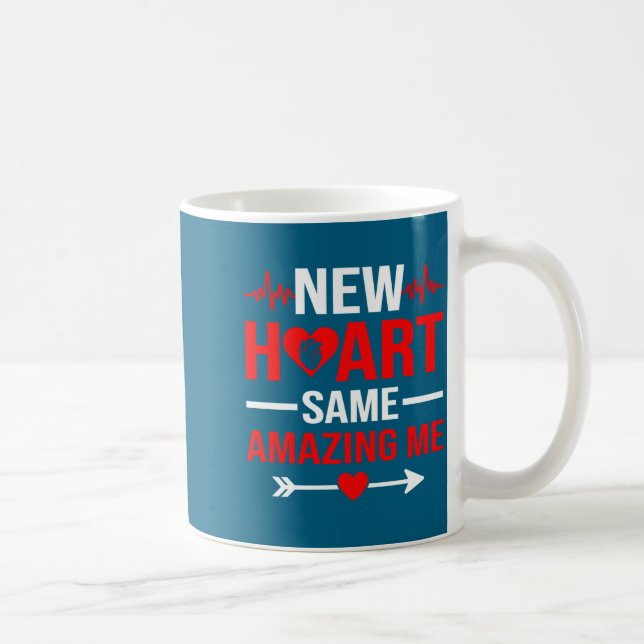 Mug Nouveau cœur, même moi incroyable survivant d'une  (Droite)