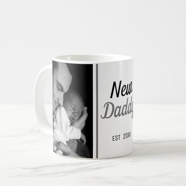 Mug Nouveau Collage photo Daddy 2 (Devant gauche)