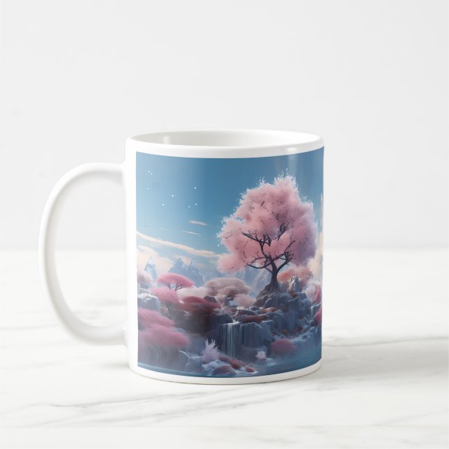 Mug Nouveau départ de la renaissance de la nature (Gauche)