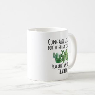 Mug Nouveau futur enseignant Félicitations Cadeau
