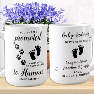 Mug Nouveau grand-parents Faire-part de grossesse