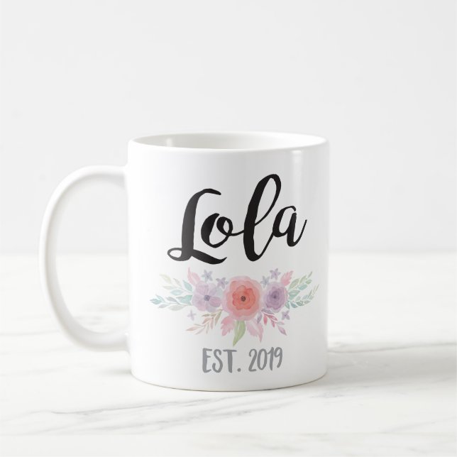 Mug Nouveau Lola a établi 2019 (Gauche)