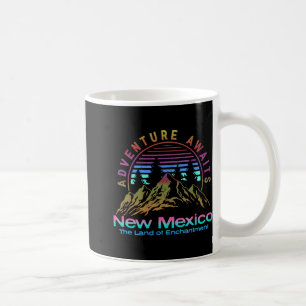 Mug Nouveau Mexique État Rétro Vintage Extérieur &