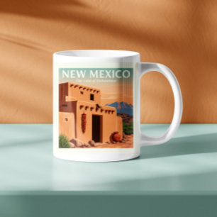 Mug Nouveau-Mexique vintage