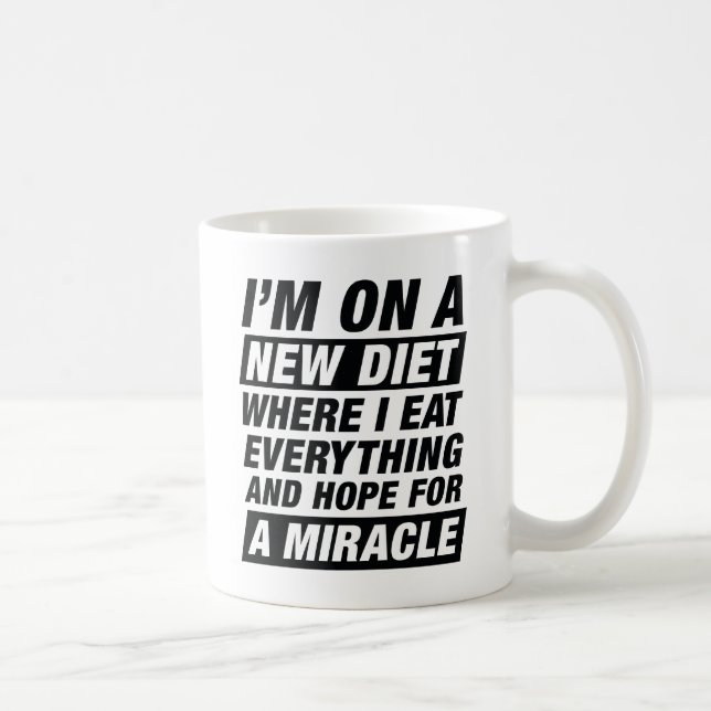 Mug Nouveau Miracle Diet (Droite)