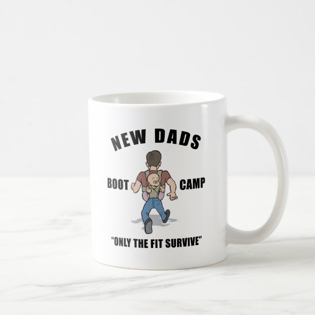 Mug Nouveau papa Boot Camp (Droite)