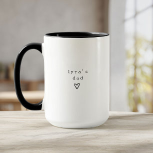 Mug Nouveau papa personnalisé  Premier papa mignon