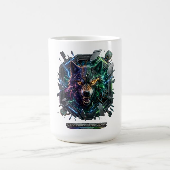 Mug Nouveau prédateur robotique futuriste  (Centre)